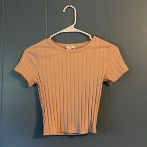 Bozzolo Small Coral Crop Top